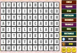 Online word search game